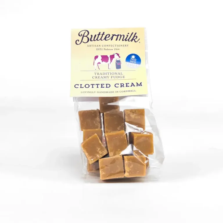 Buttermilk Traditional Clotted Cream Fudge lovingly handmade in Cornwall