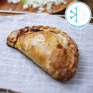 Gluten free vegetable cornish pasty, with free from gluten pastry, frozen