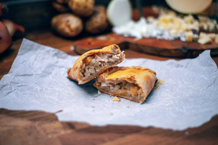 Gluten Free Chicken Pasty with free from gluten pastry