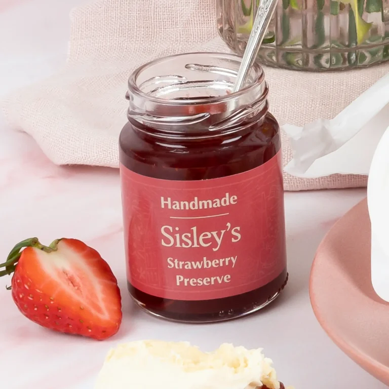 Sisley's handmade strawberry preserve