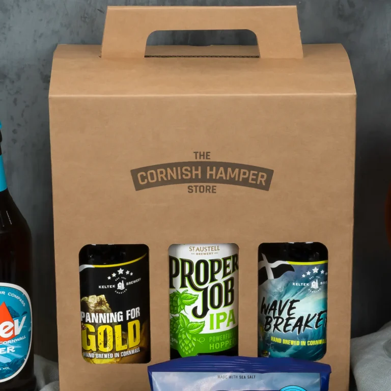 Birthday Beer Gift Set showing carry case with Proper Job, Wave Breaker and Panning for Gold